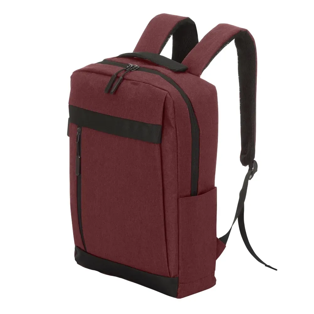 Mochila Nylon USB 18L personalizada vermelha