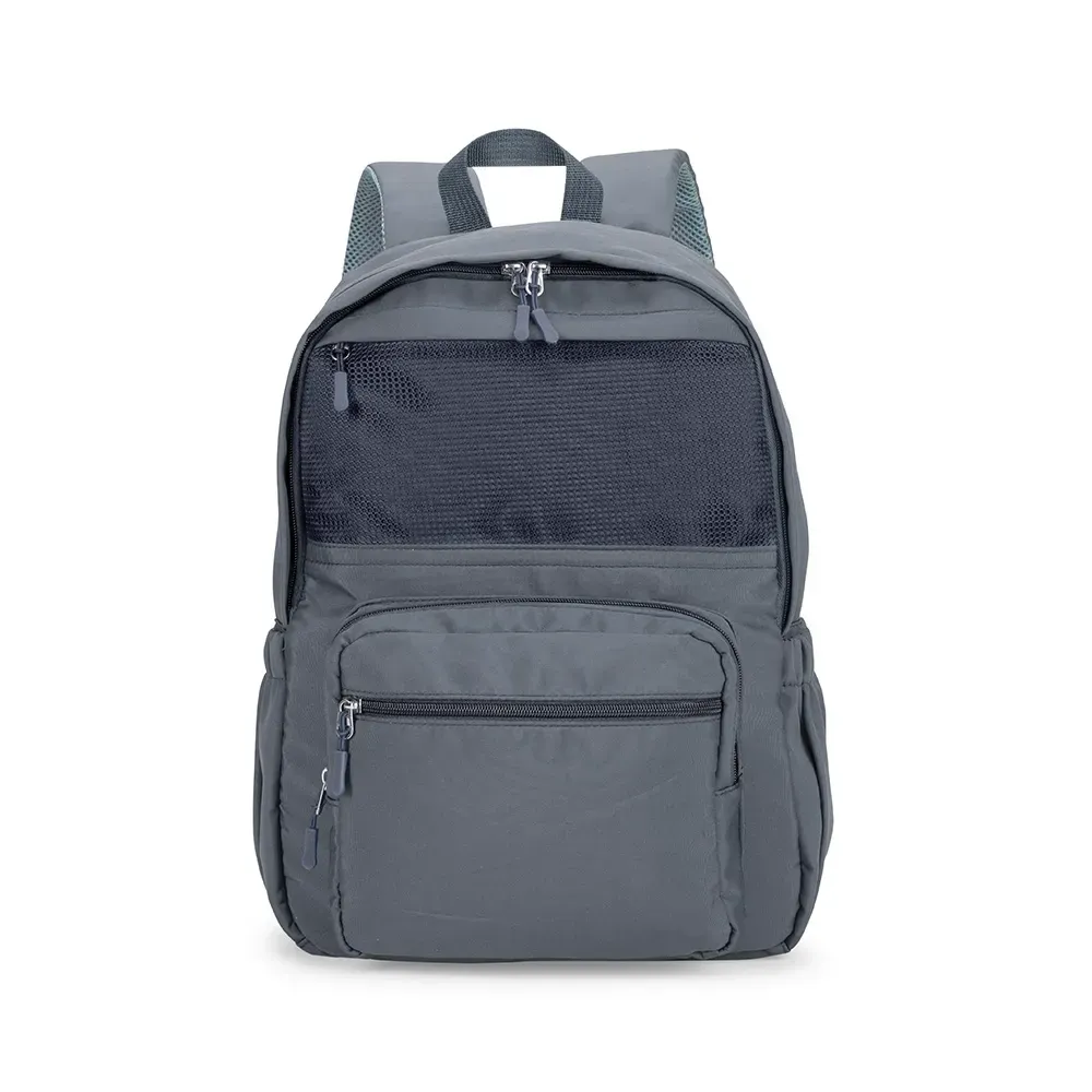 Mochila personalizada em Oxford, 23 litros, cor cinza