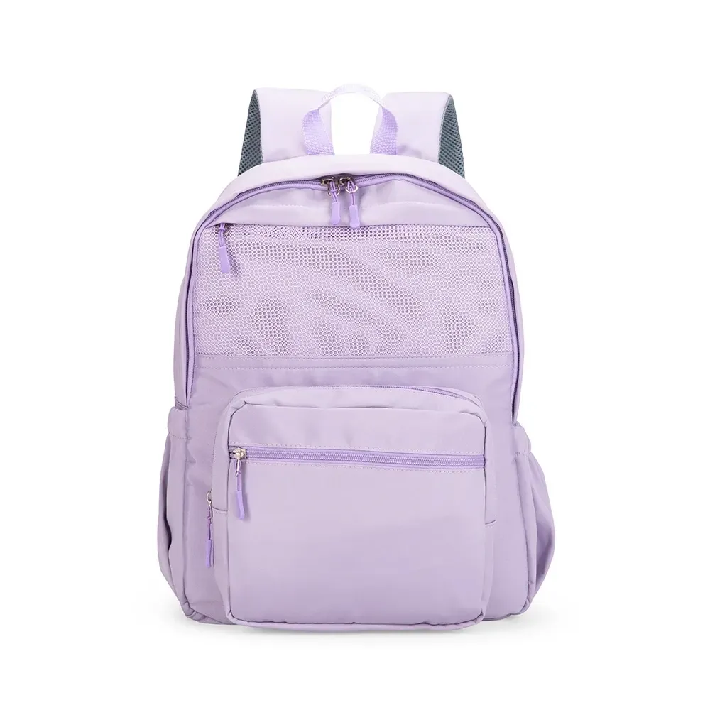 Mochila personalizada em Oxford, 23 litros, cor lilás