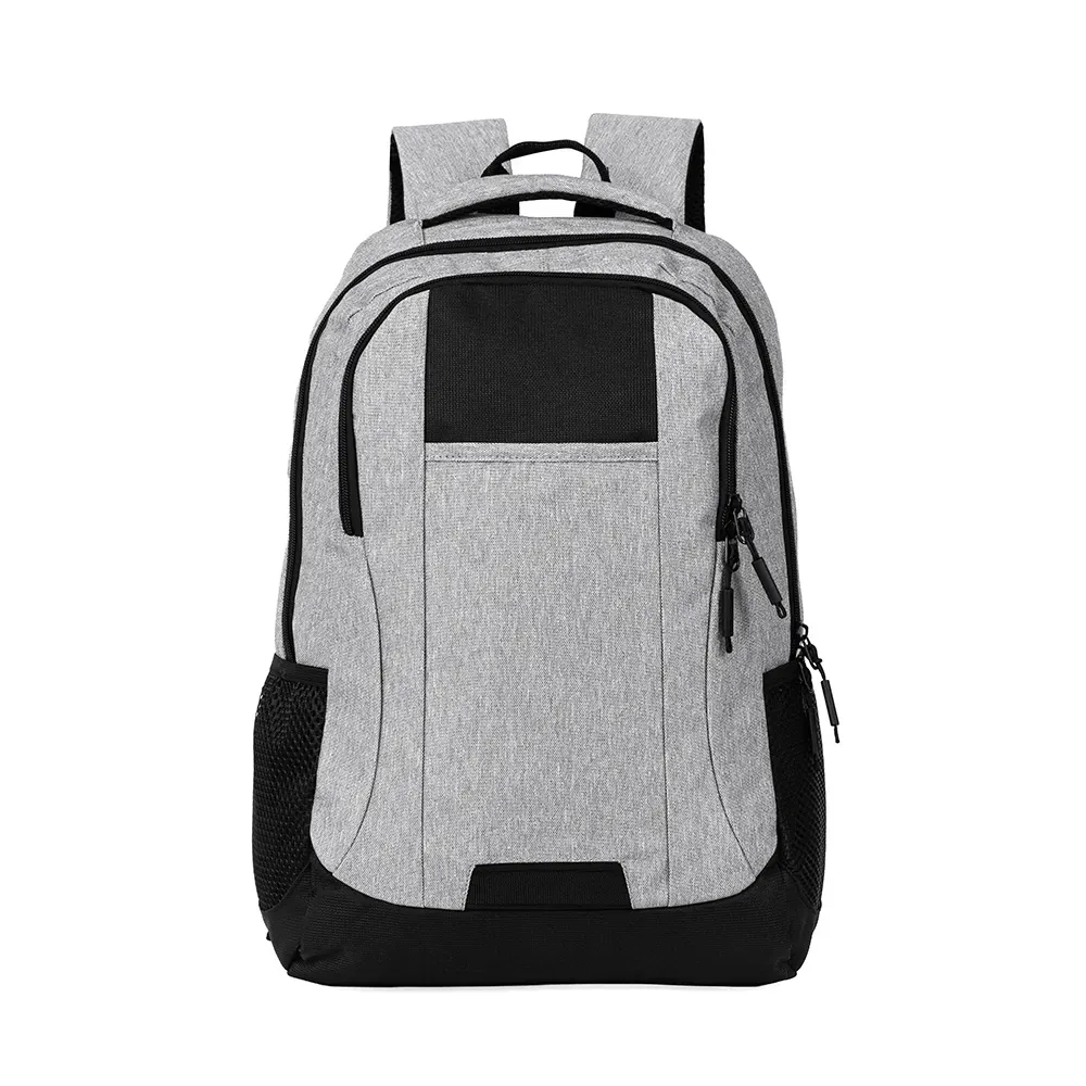 Mochila personalizada em Oxford com PU, 23 litros, cor cinza