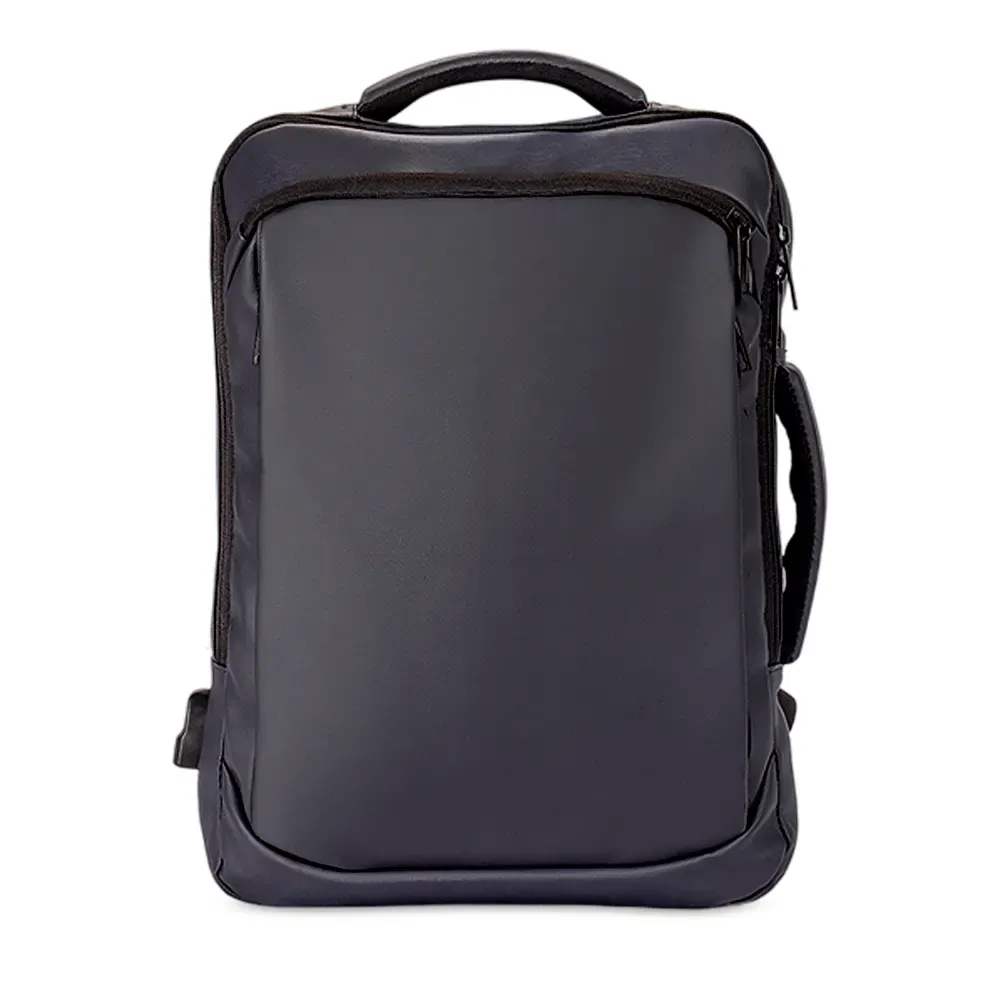Mochila Oxford 900D USB 22L personalizada azul escuro