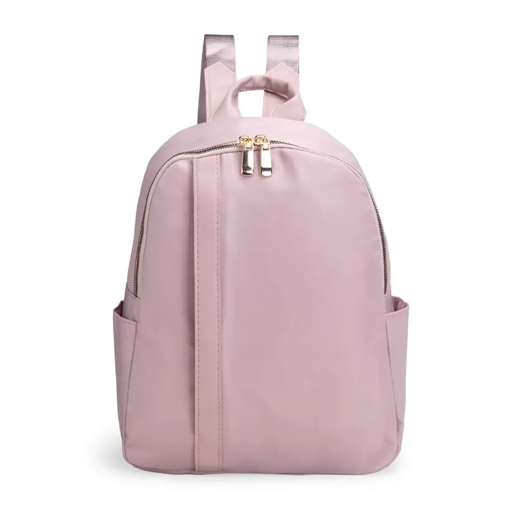 Mochila Feminina Oxford 11L antifurto personalizada em rosa