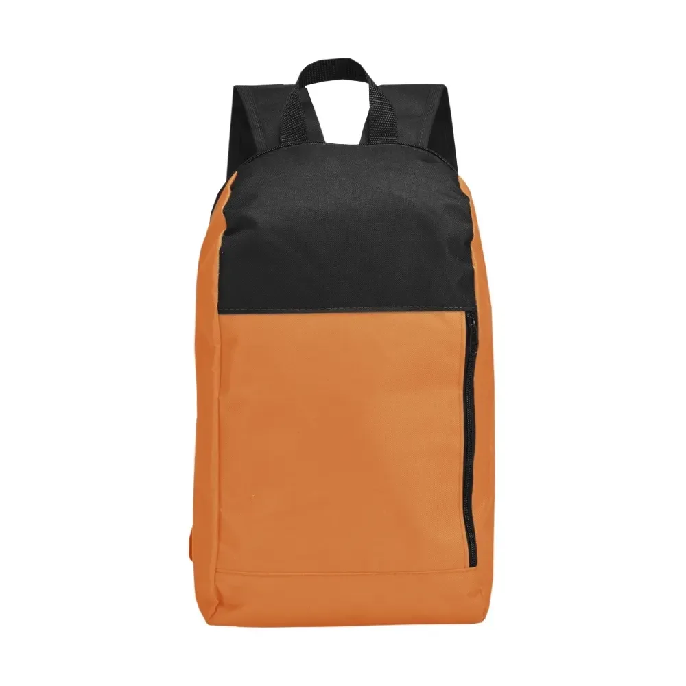 Mochila Poliéster 14L personalizada em laranja