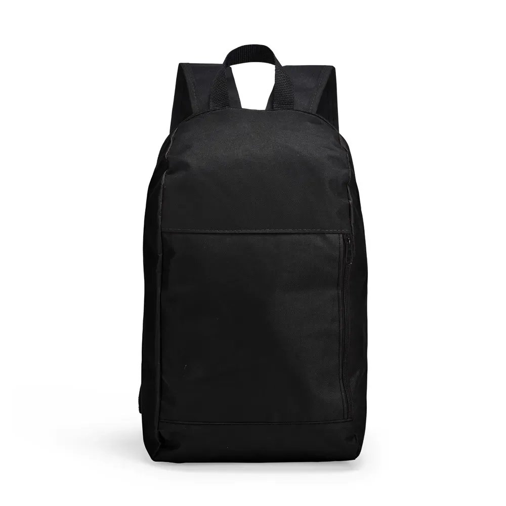 Mochila Poliéster 14L personalizada em preto
