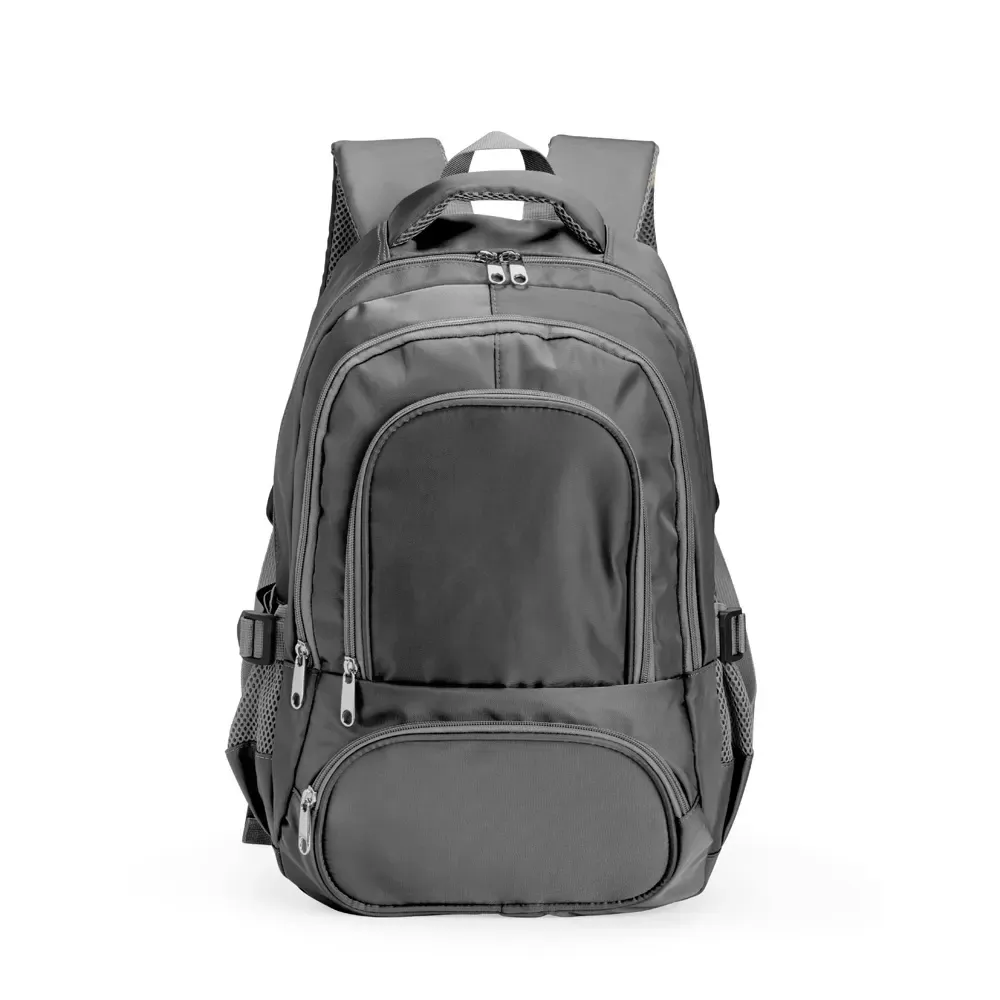 Mochila Poliéster 17L personalizada em cinza