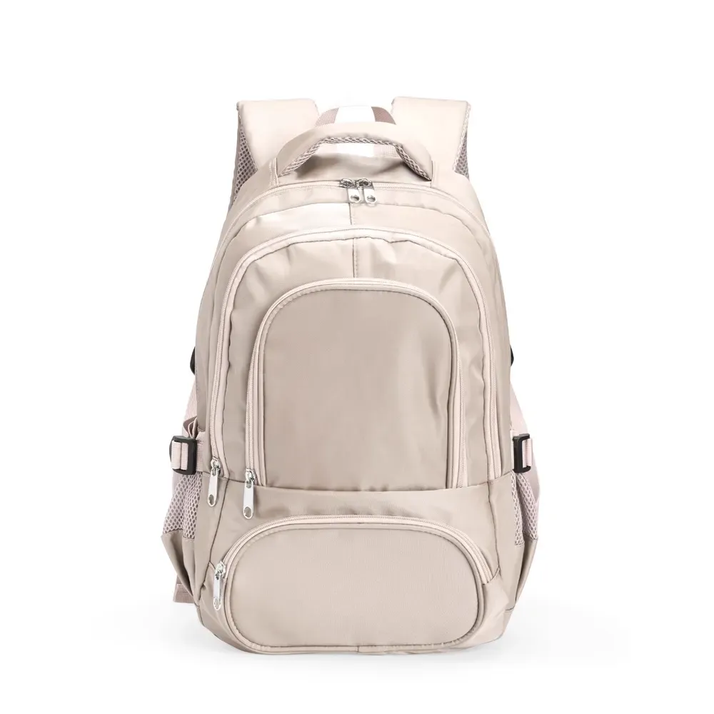 Mochila Poliéster 17L personalizada em creme