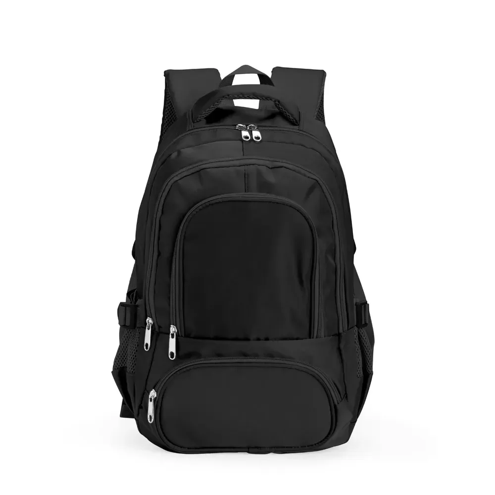 Mochila Poliéster 17L personalizada em preto