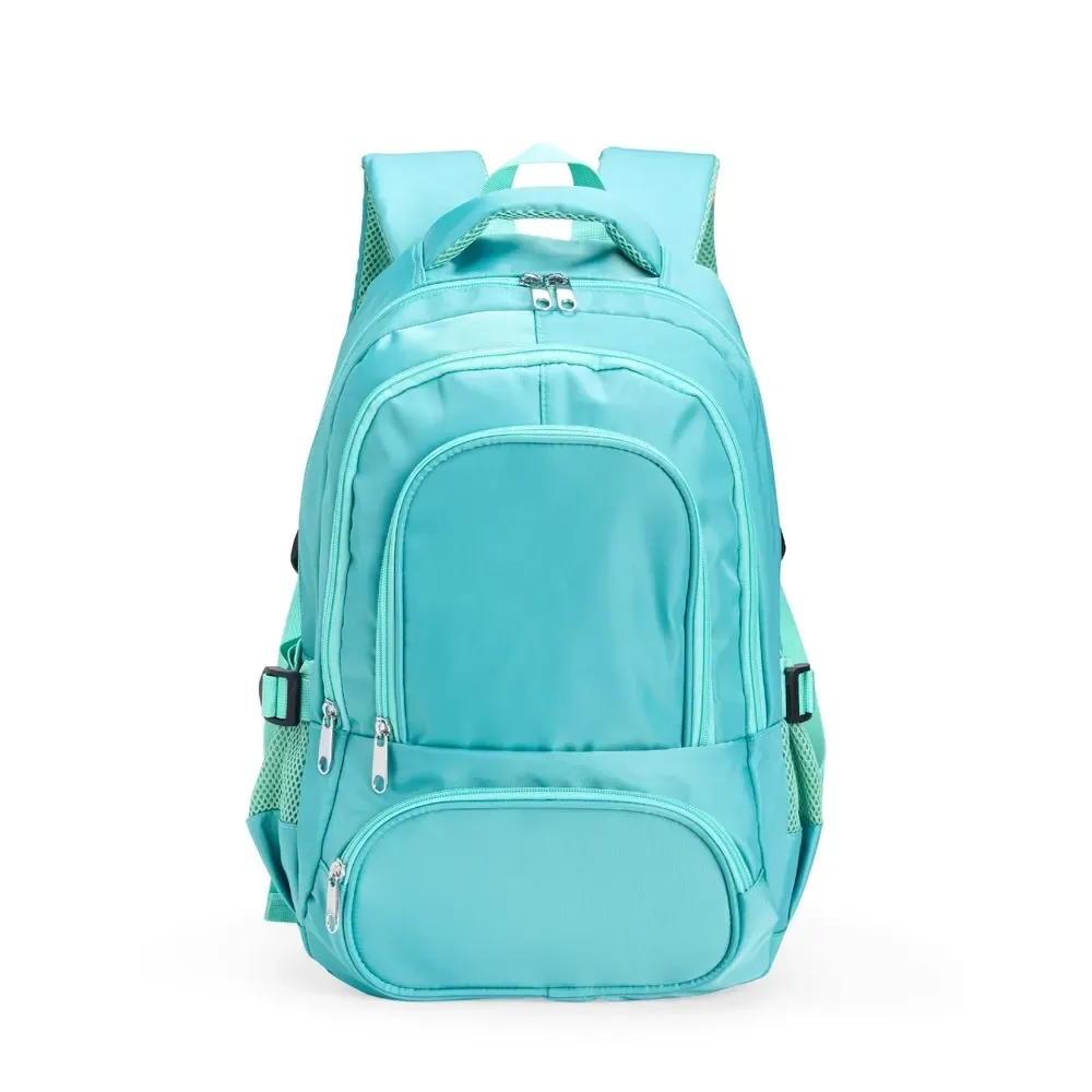 Mochila Poliéster 17L personalizada em verde água