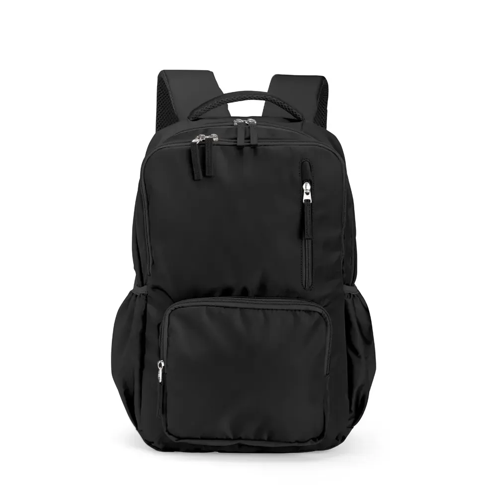 Mochila Poliéster 23L personalizada em preto