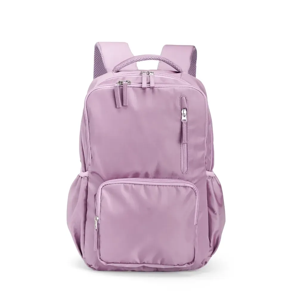 Mochila Poliéster 23L personalizada em roxo