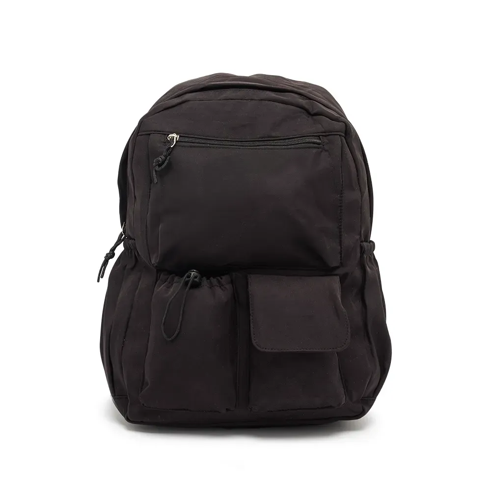 Mochila Poliéster USB 24L personalizada em preto