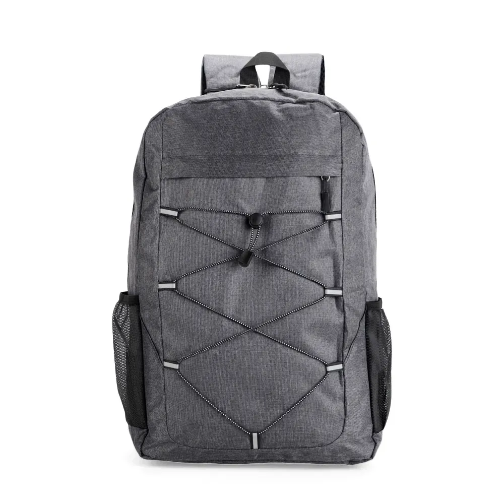 Mochila Poliéster 300D 23L personalizada cinza escuro