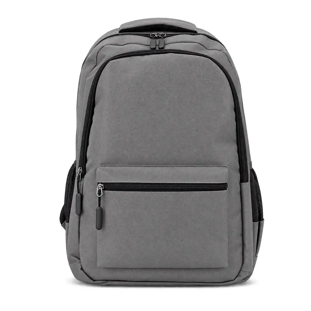 Mochila Poliéster 600D 23L personalizada cinza
