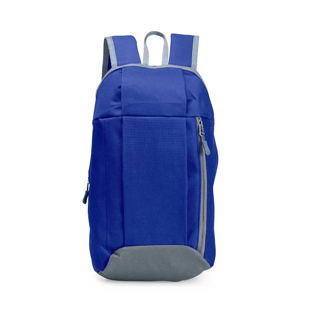 Mochila Poliéster 9L personalizada em azul