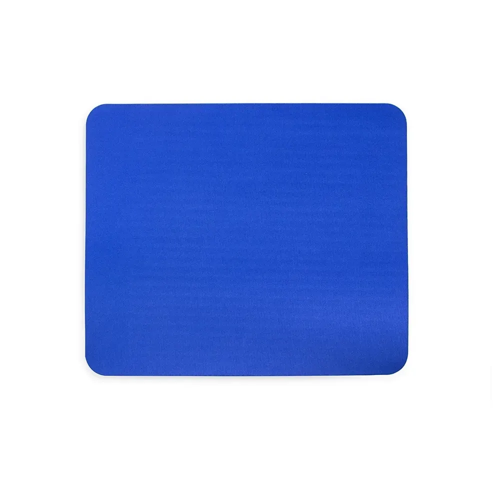 Mouse pad em poliéster personalizado, cor azul