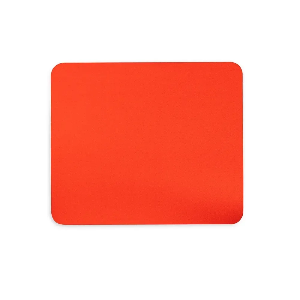 Mouse pad em poliéster personalizado, cor vermelho