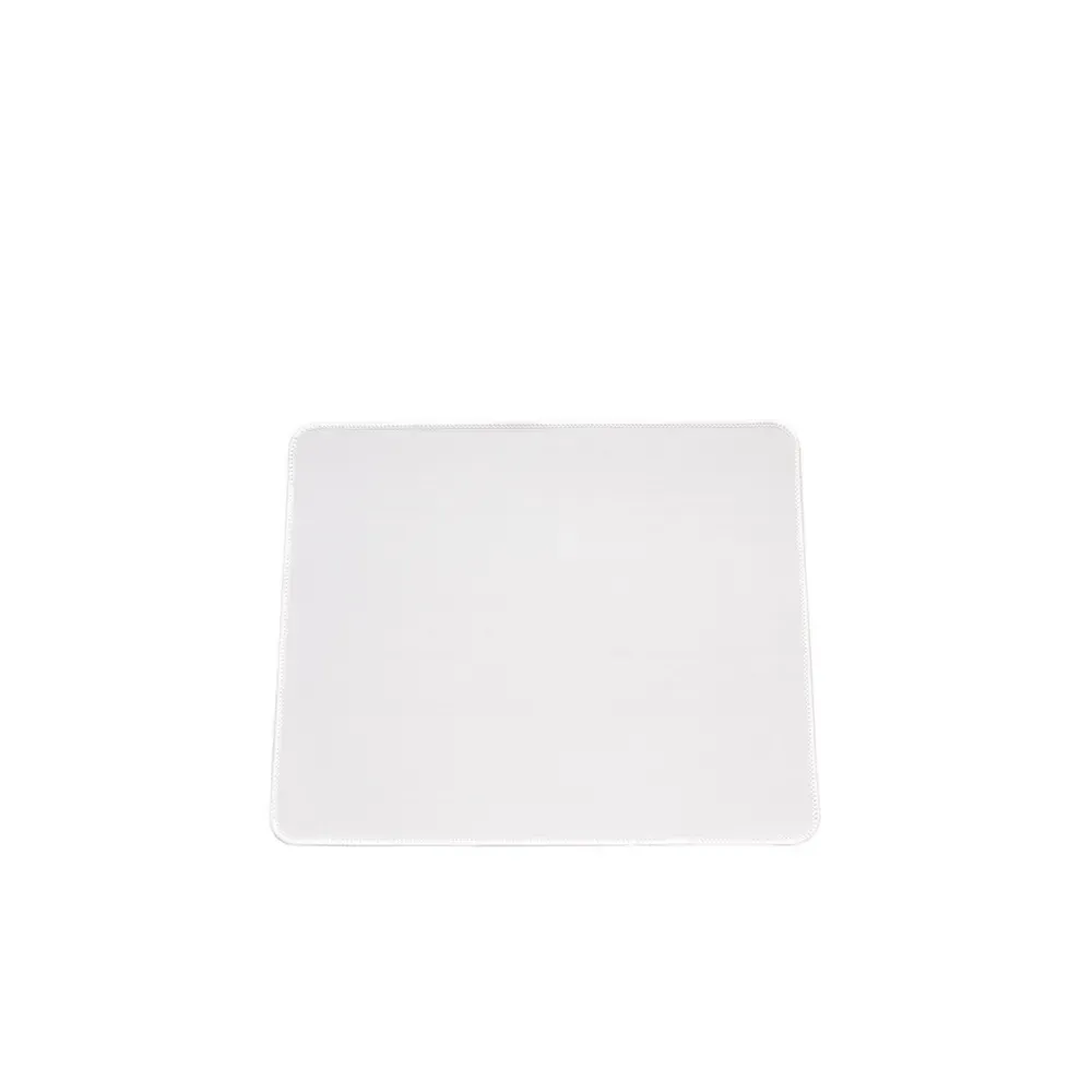 Mouse pad em poliéster personalizado, cor branco