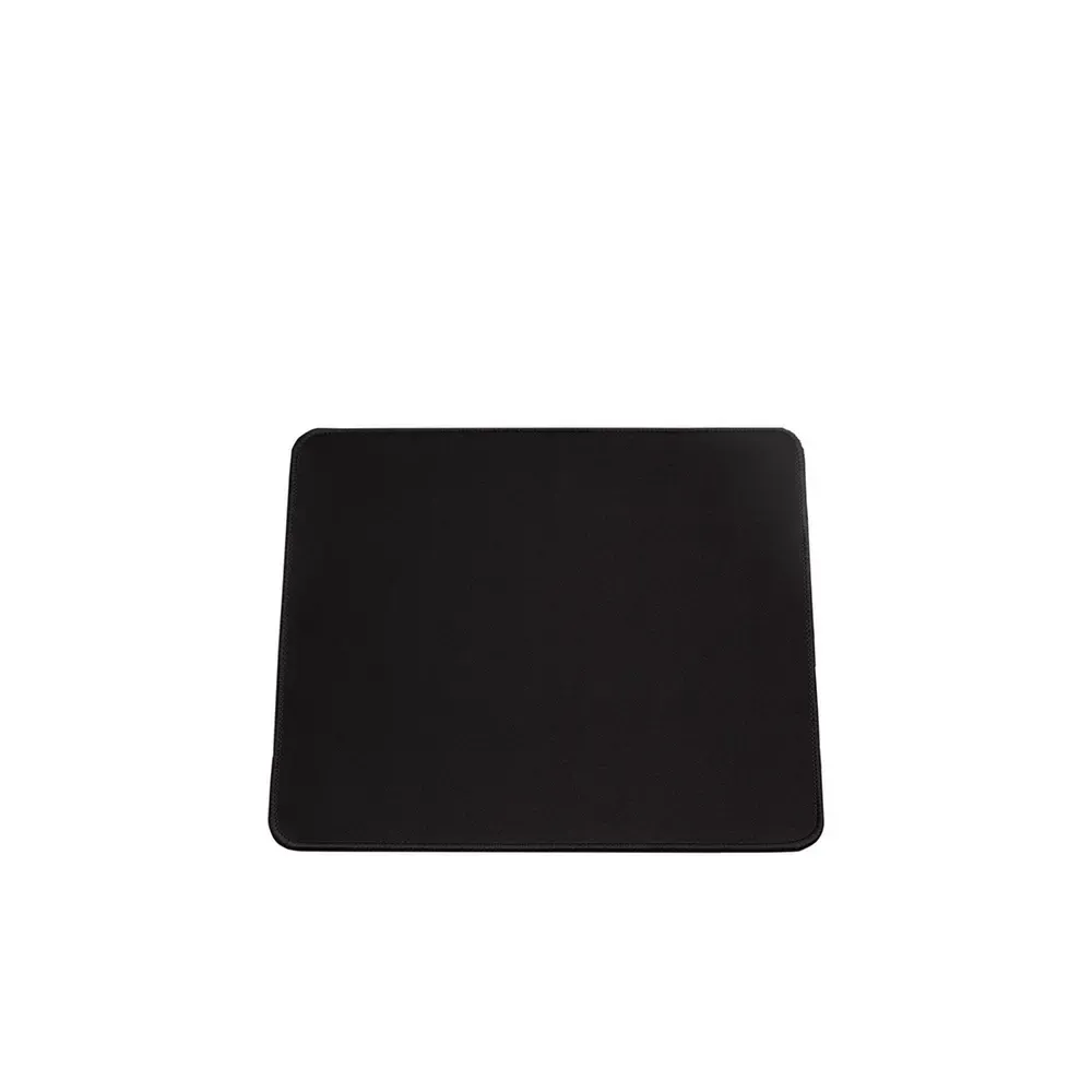 Mouse pad em poliéster personalizado, cor preto