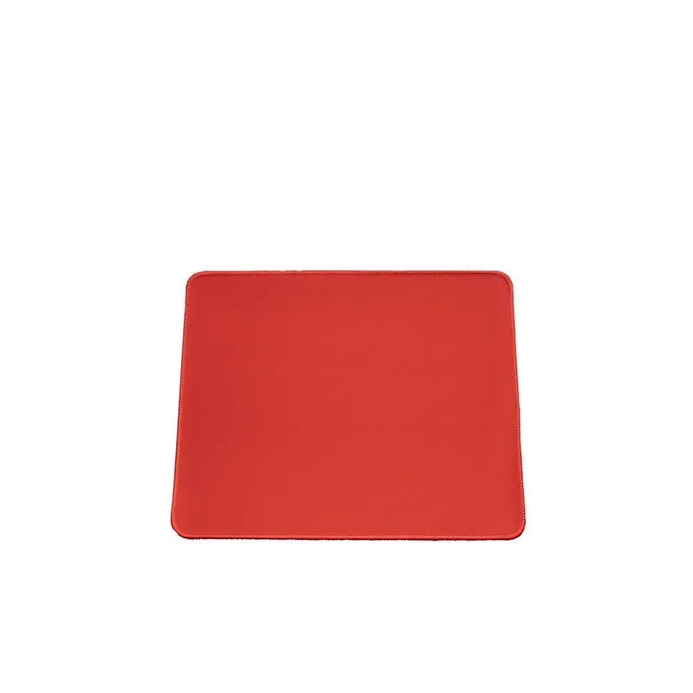 Mouse pad em poliéster personalizado, cor vermelho