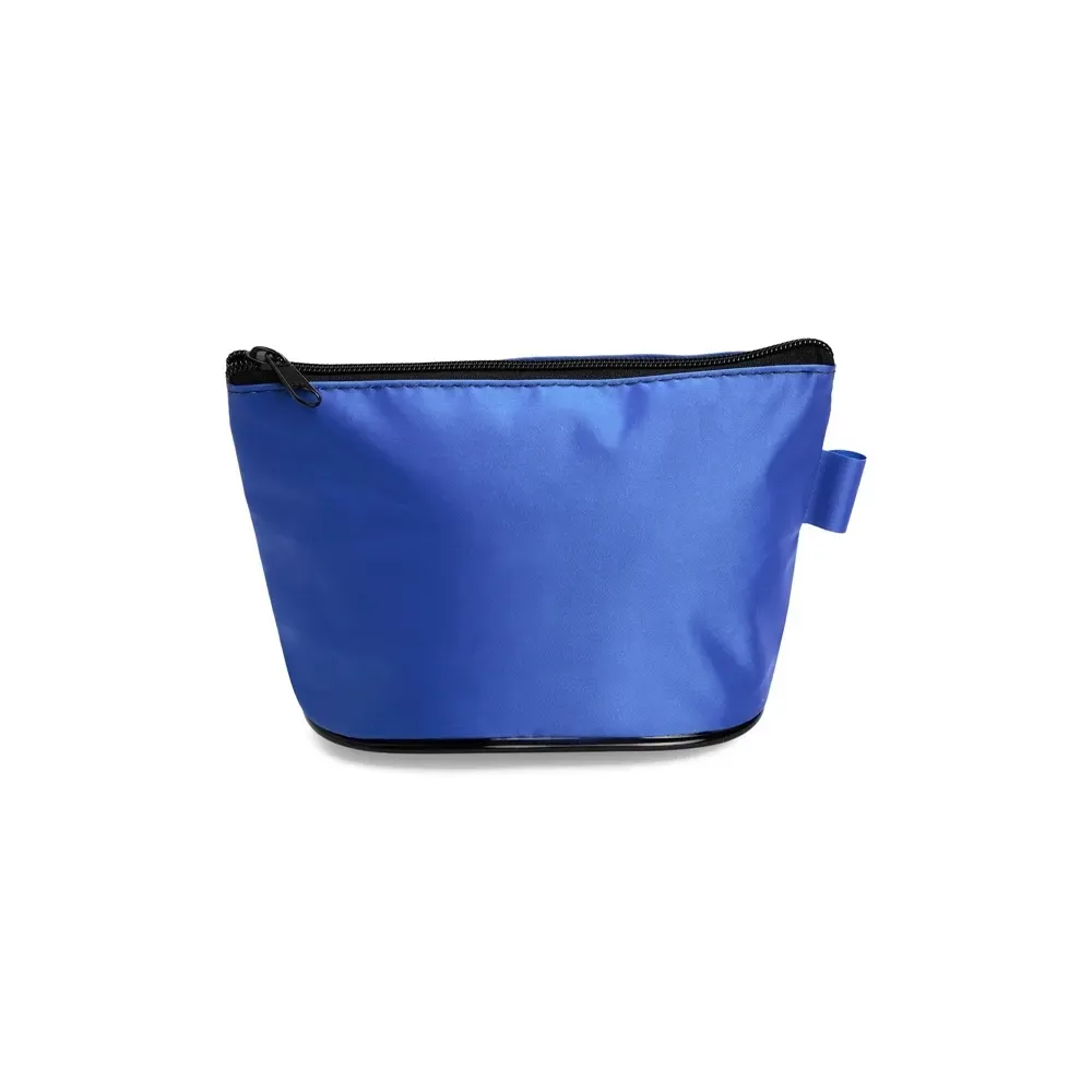 Nécessaire de Nylon Impermeável com 9 Cores Personalizada, cor azul escuro