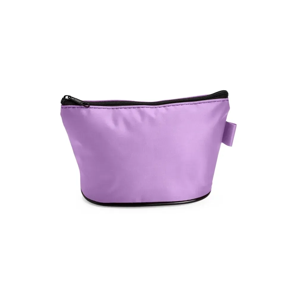 Nécessaire de Nylon Impermeável com 9 Cores Personalizada, cor lilás