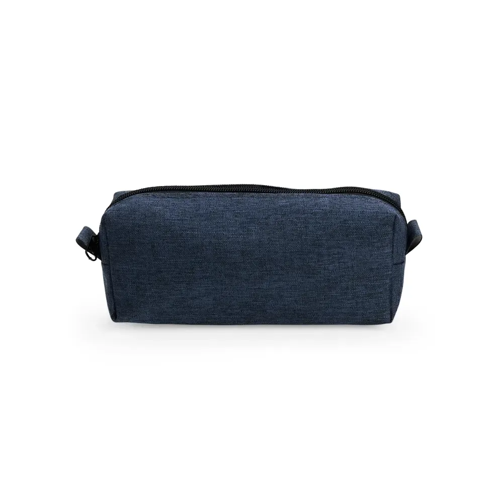 Nécessaire de Poliéster PVC Mescla Mini 7,5cm Personalizada, cor azul