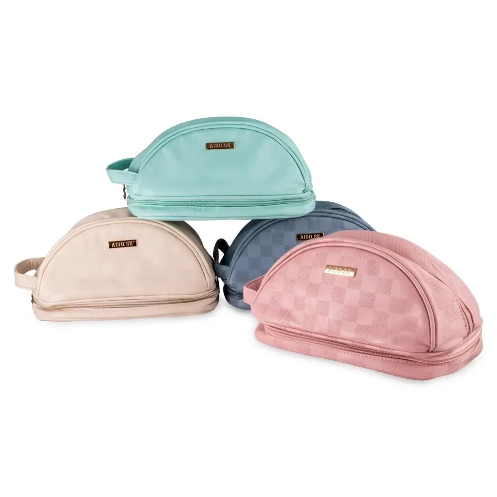Nécessaire de PU Xadrez Personalizada, padrão xadrez