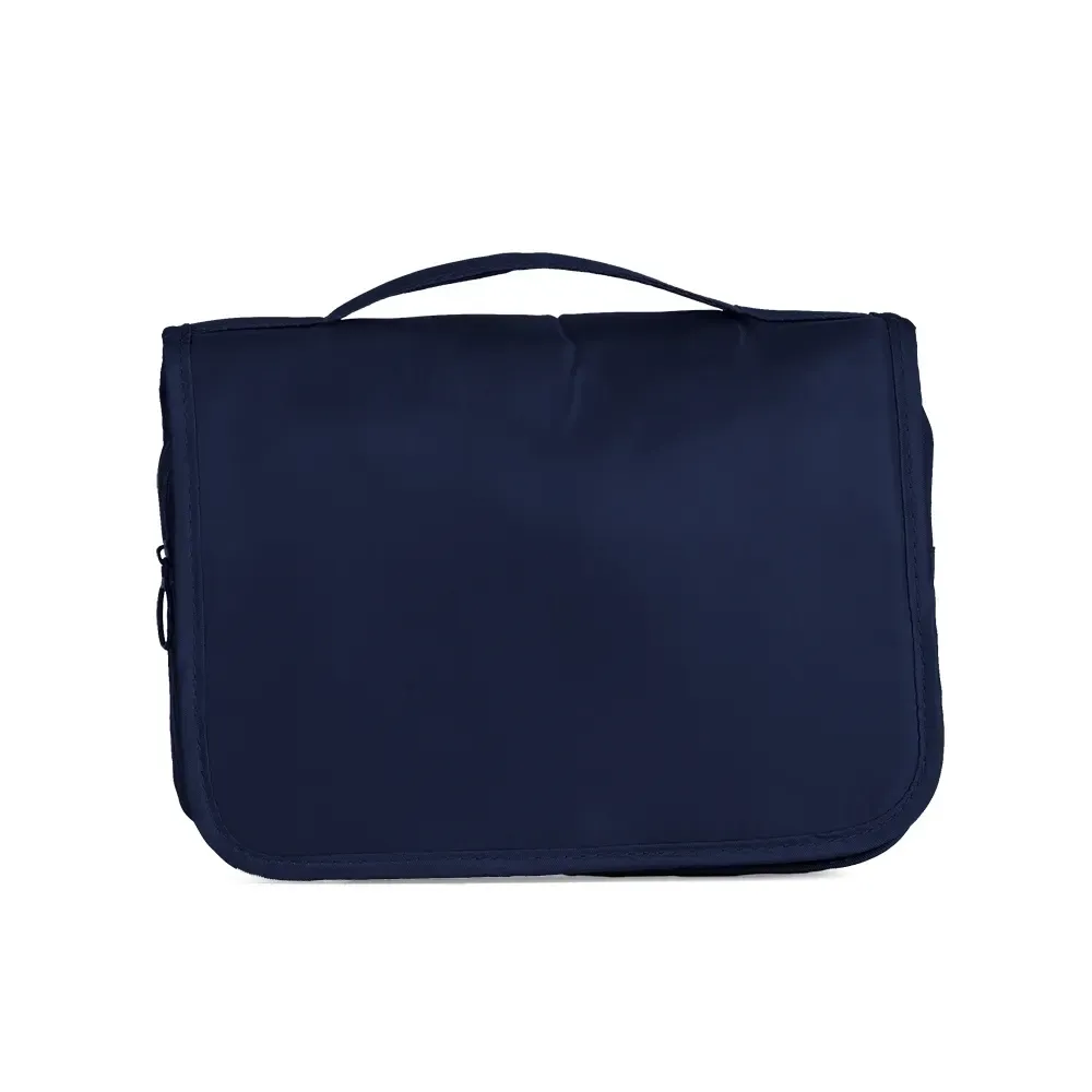 Nécessaire Organizadora de Sarja Travel Personalizada, cor azul escuro