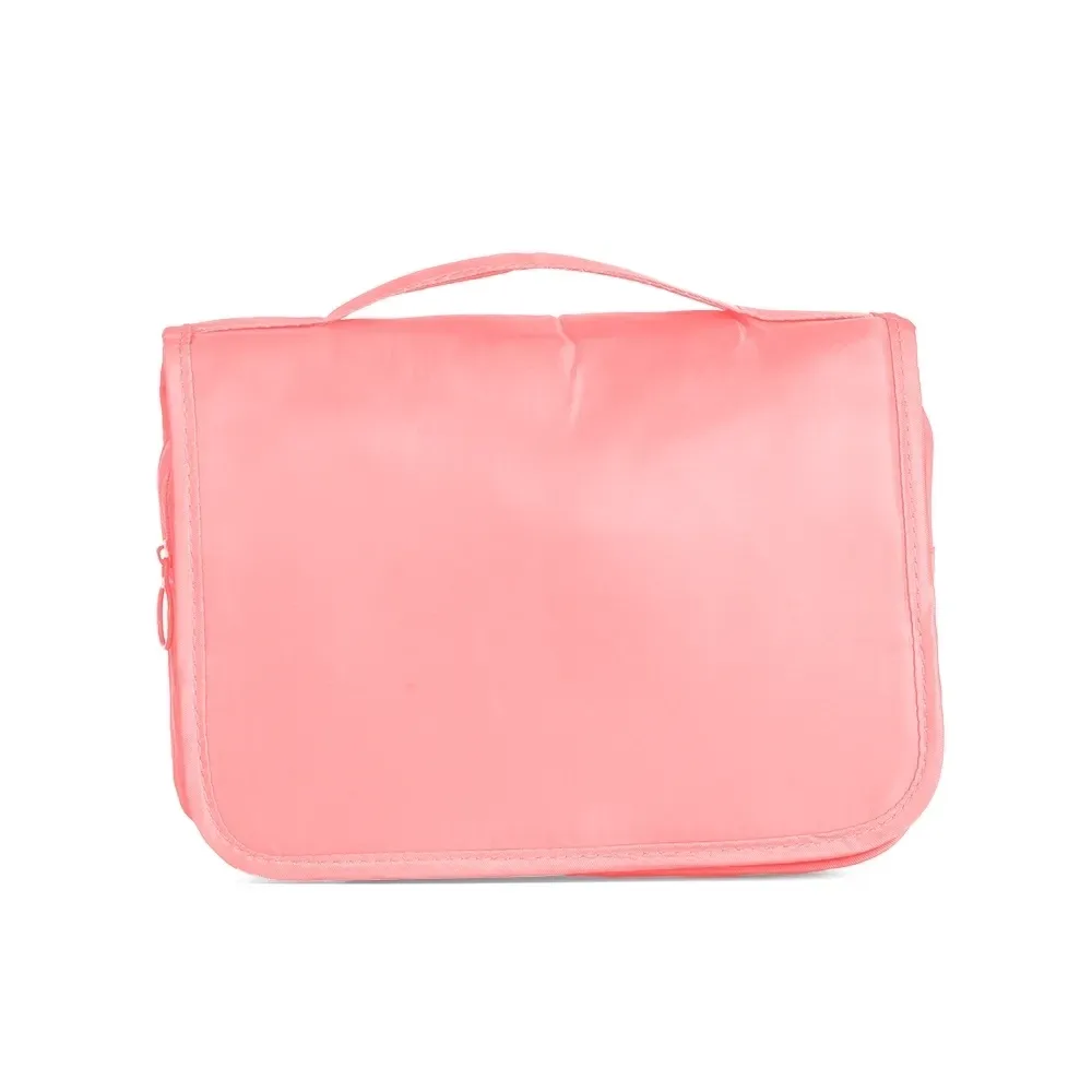 Nécessaire Organizadora de Sarja Travel Personalizada, cor rosa