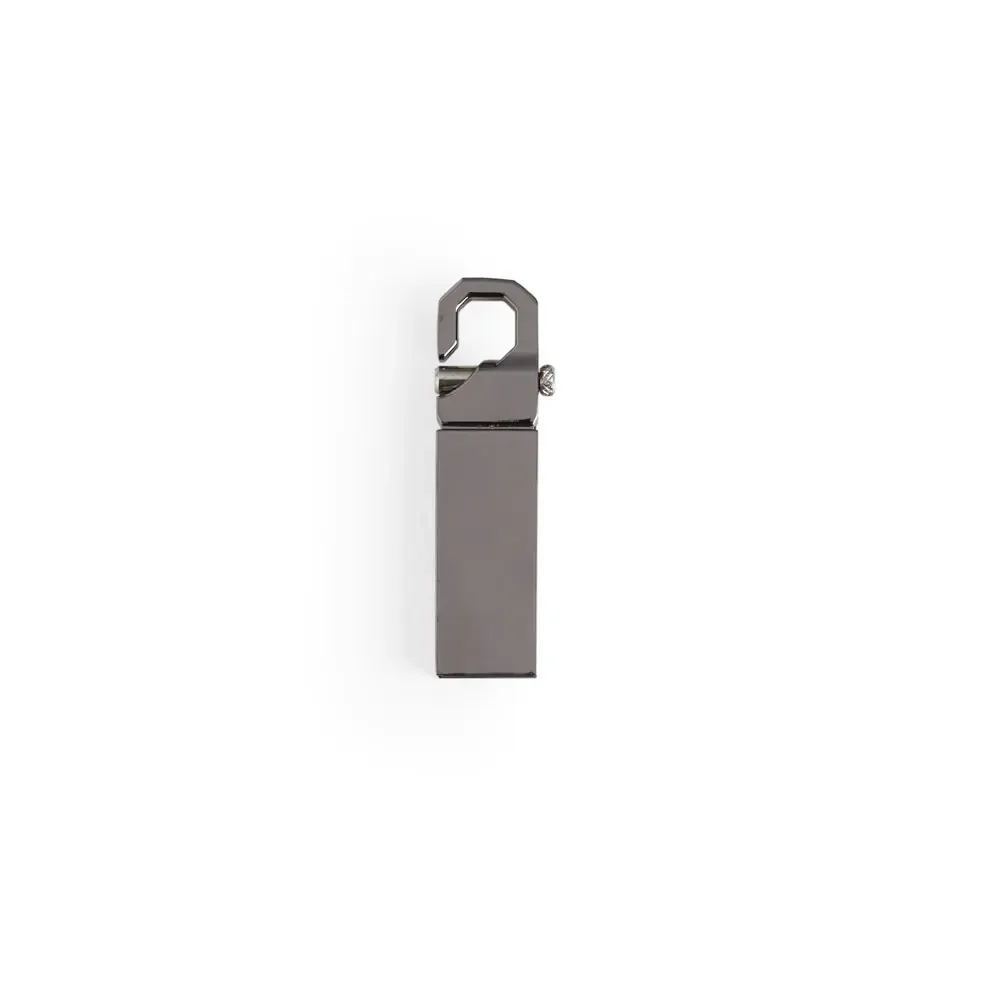 Pen Drive Gancho de Metal 8GB, cor prata