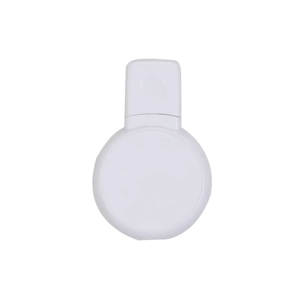 Pen Drive Redondo de Plástico 4GB, cor branco