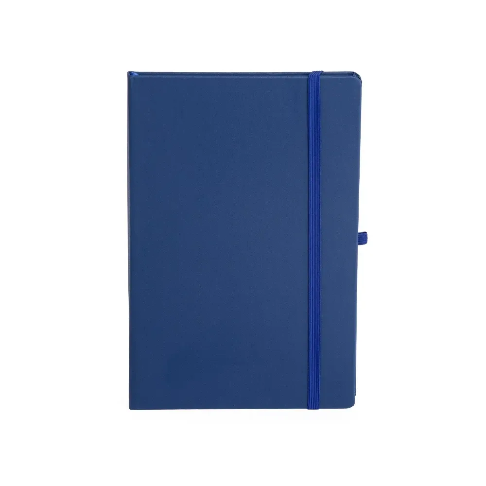 Planner Cromato com porta-canetas personalizado azul