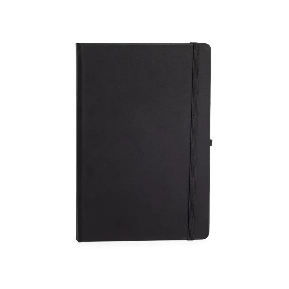 Planner Cromato com porta-canetas personalizado preto