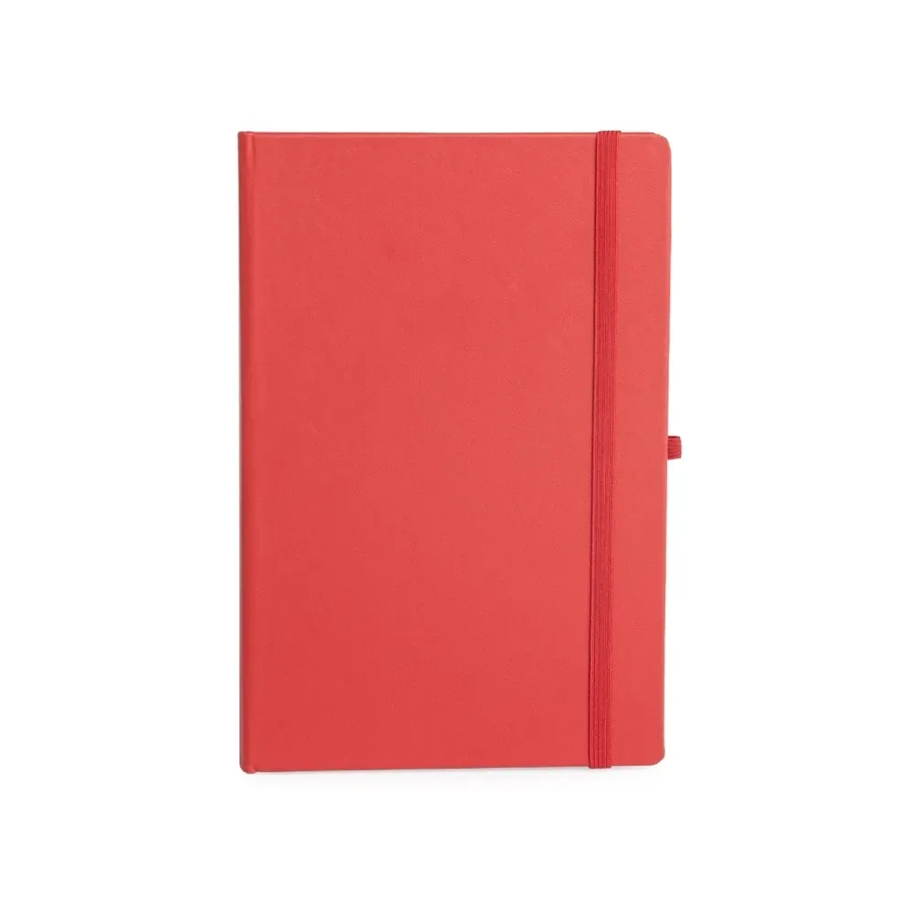 Planner Cromato com porta-canetas personalizado vermelho