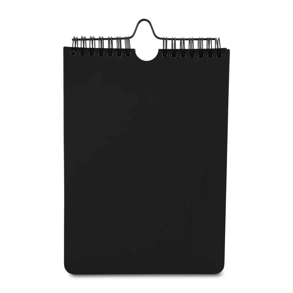 Planner Diário PU personalizado preto