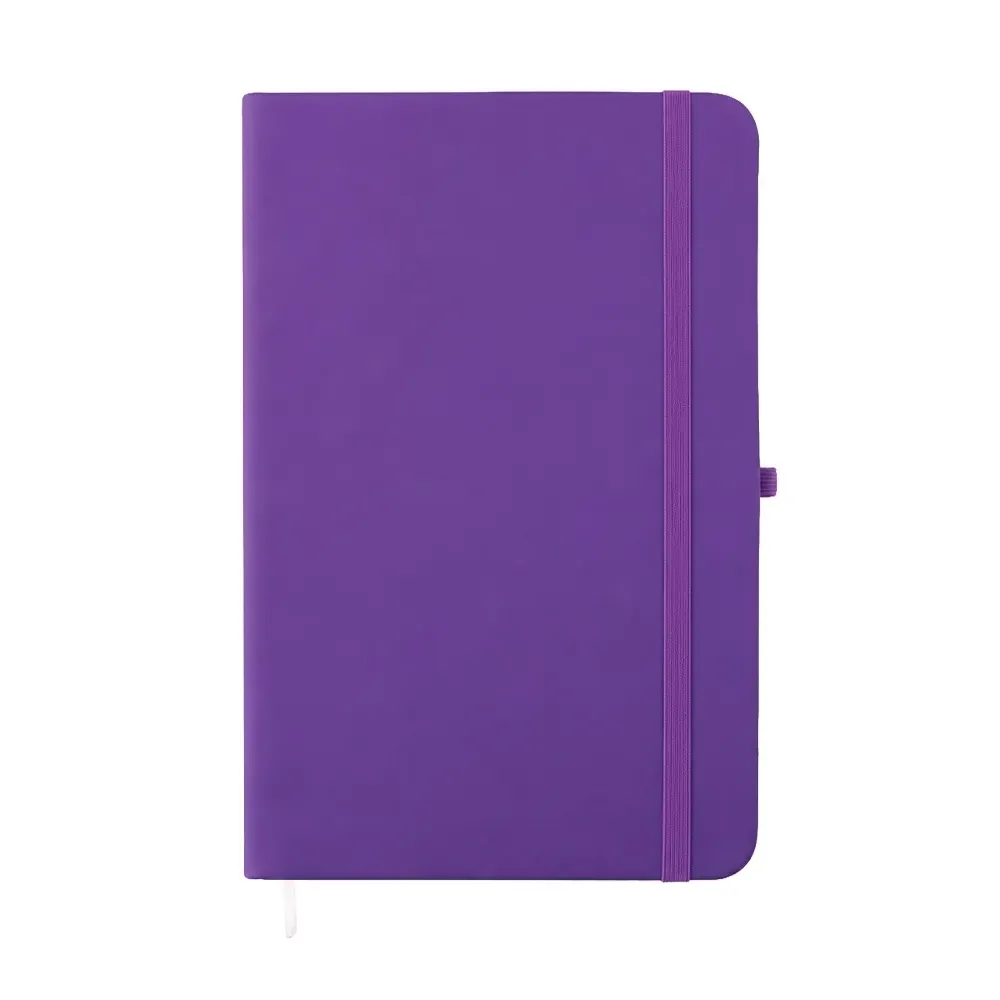Planner Emborrachado Anual personalizado roxo