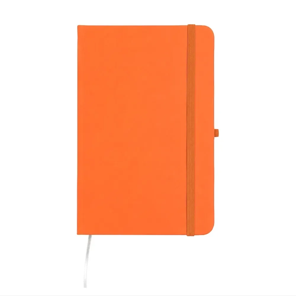 Planner Permanente Emborrachado personalizado laranja