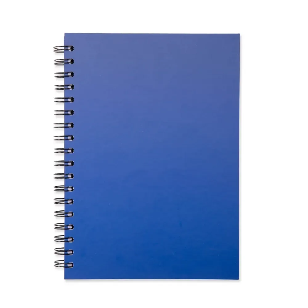 Planner Semanal com Wire-O personalizado azul