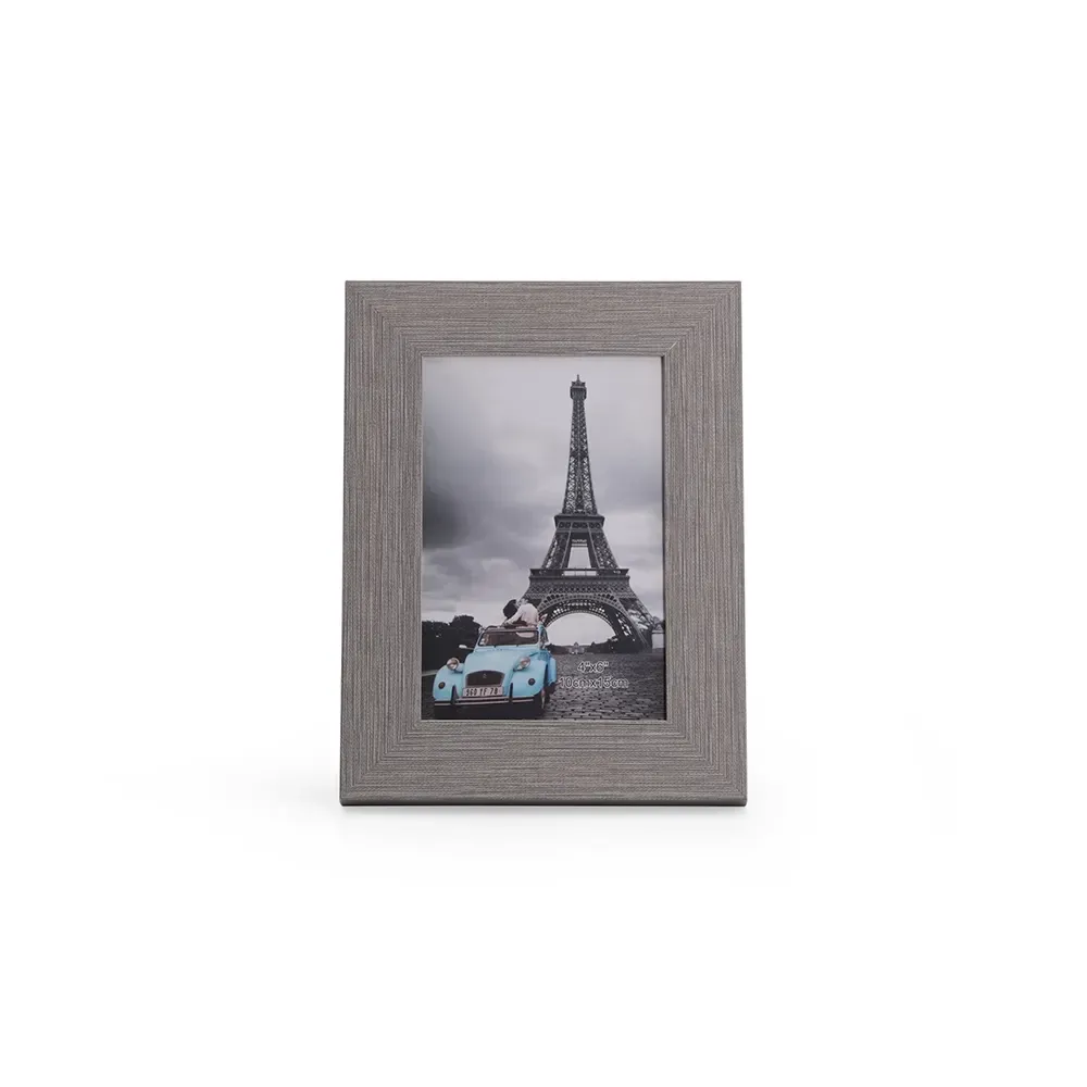 Porta-Retrato Personalizado em PVC Dourado com 6 Cores, cor cinza
