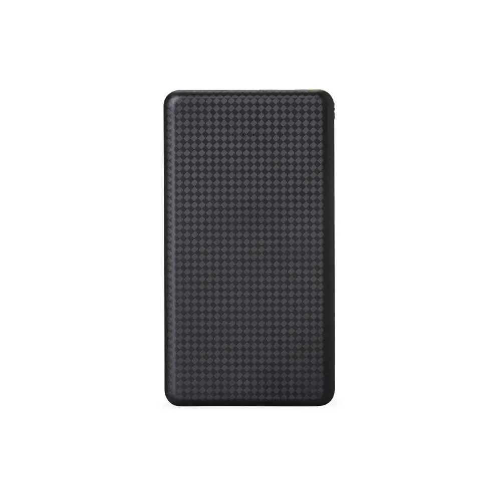 Power Bank 5.000mAh com Indicador LED Personalizado, cor preta