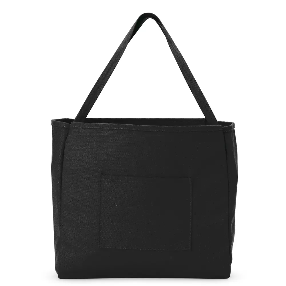 Sacola de lona personalizada 20 litros, cor preta