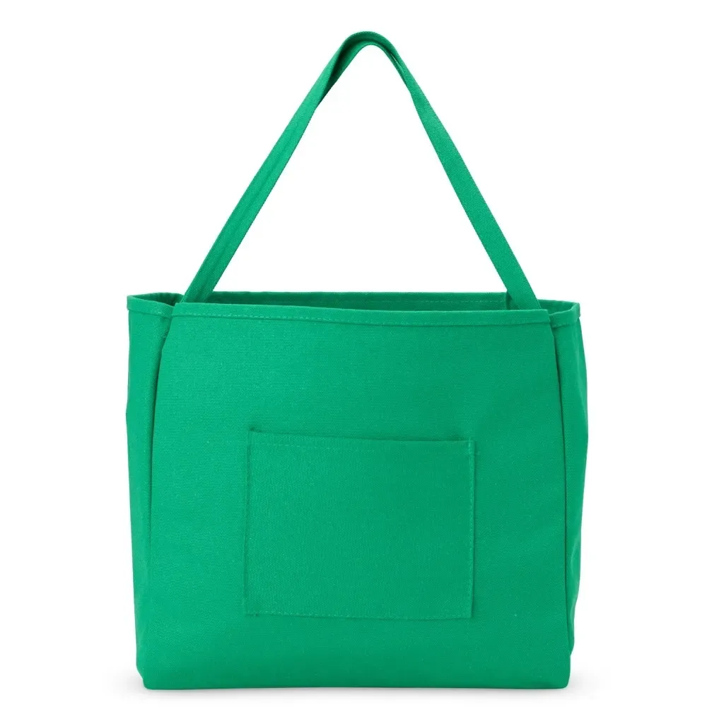 Sacola de lona personalizada 20 litros, cor verde