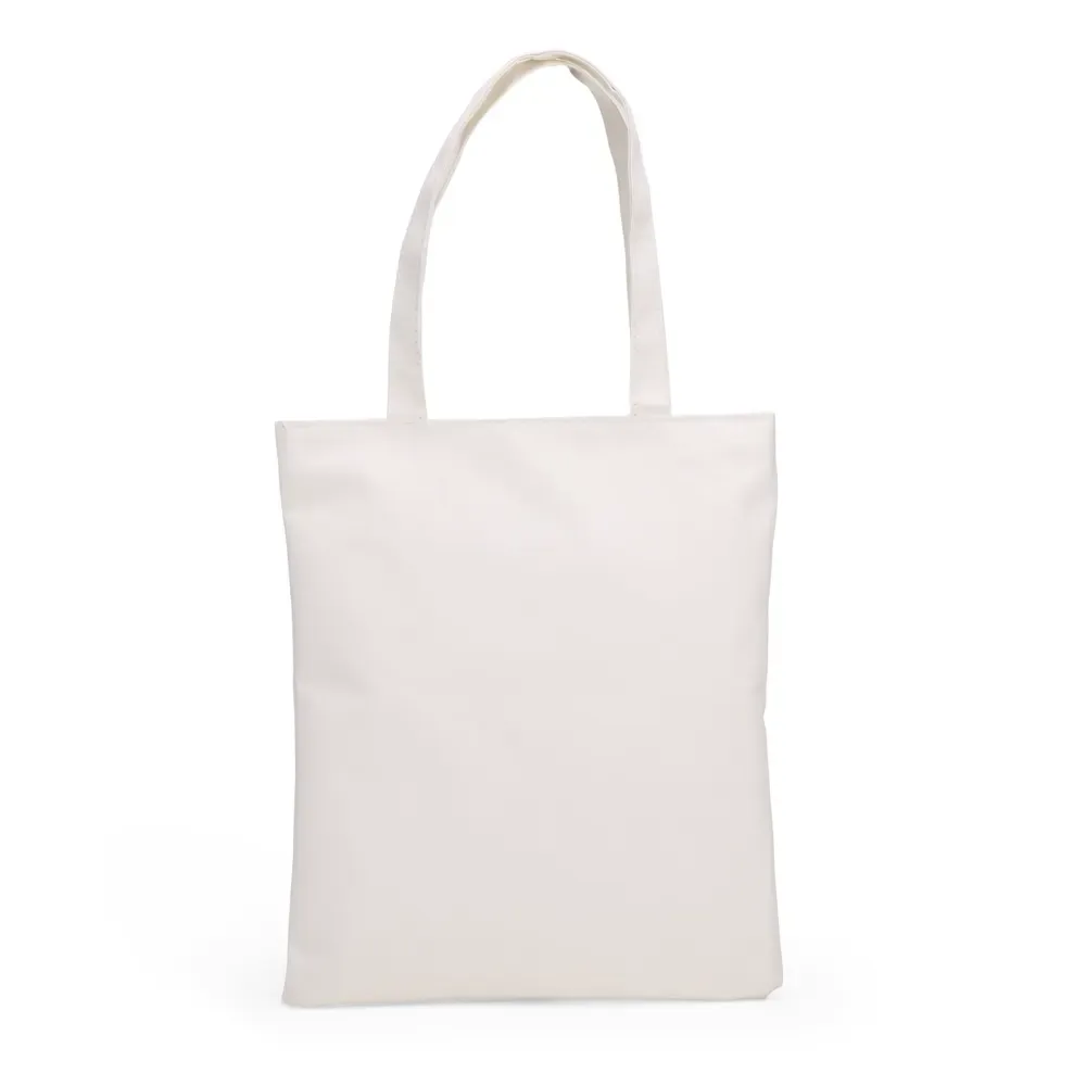 Sacola de nylon resistente à água personalizada, cor branca