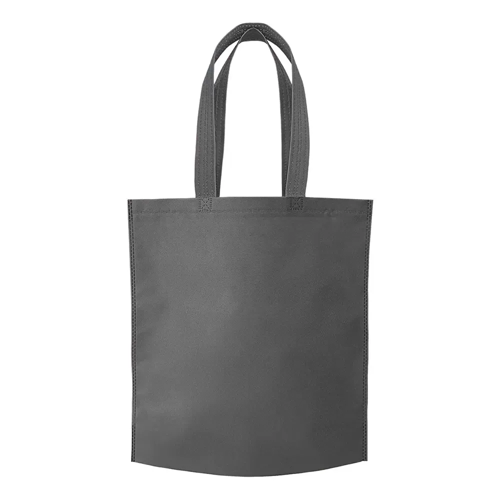 Sacola de TNT personalizada, cor cinza