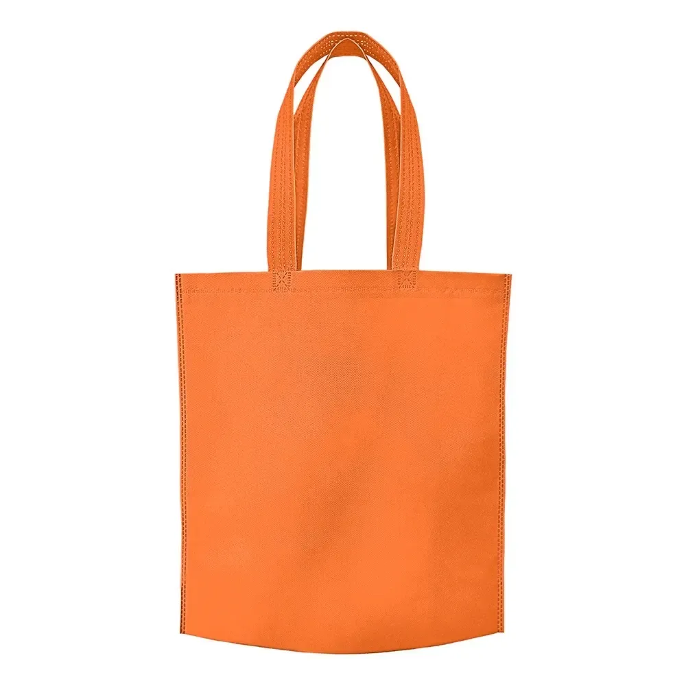 Sacola de TNT personalizada, cor laranja