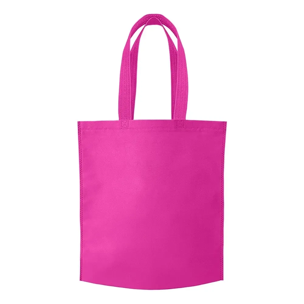 Sacola de TNT personalizada, cor pink
