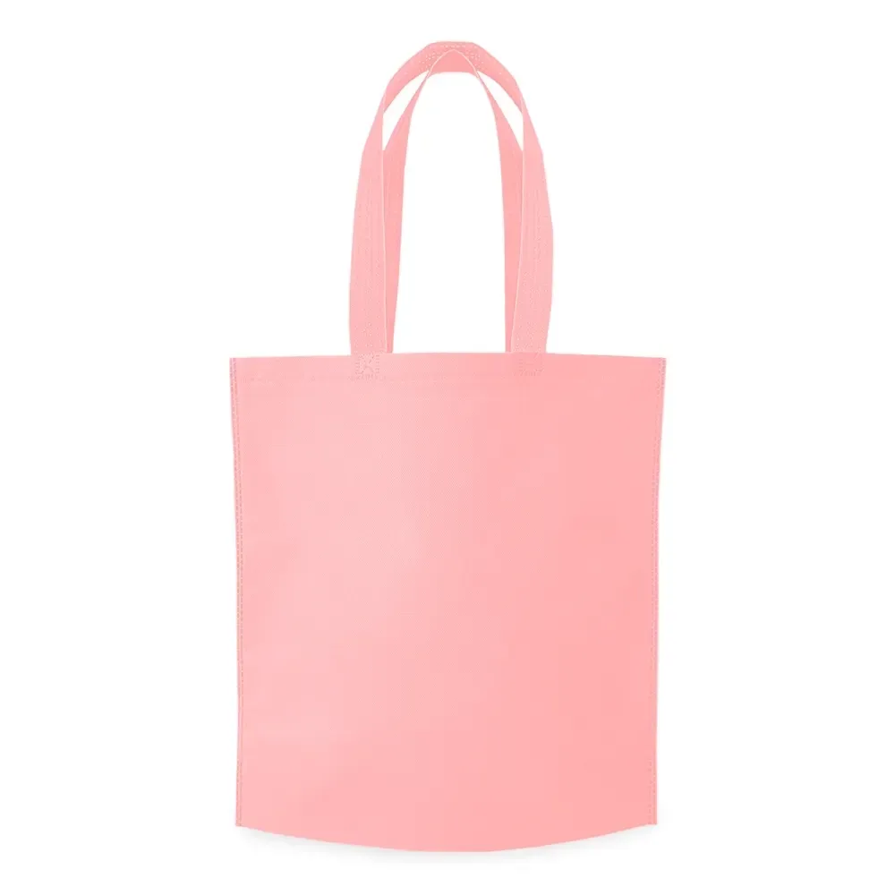 Sacola de TNT personalizada, cor rosa