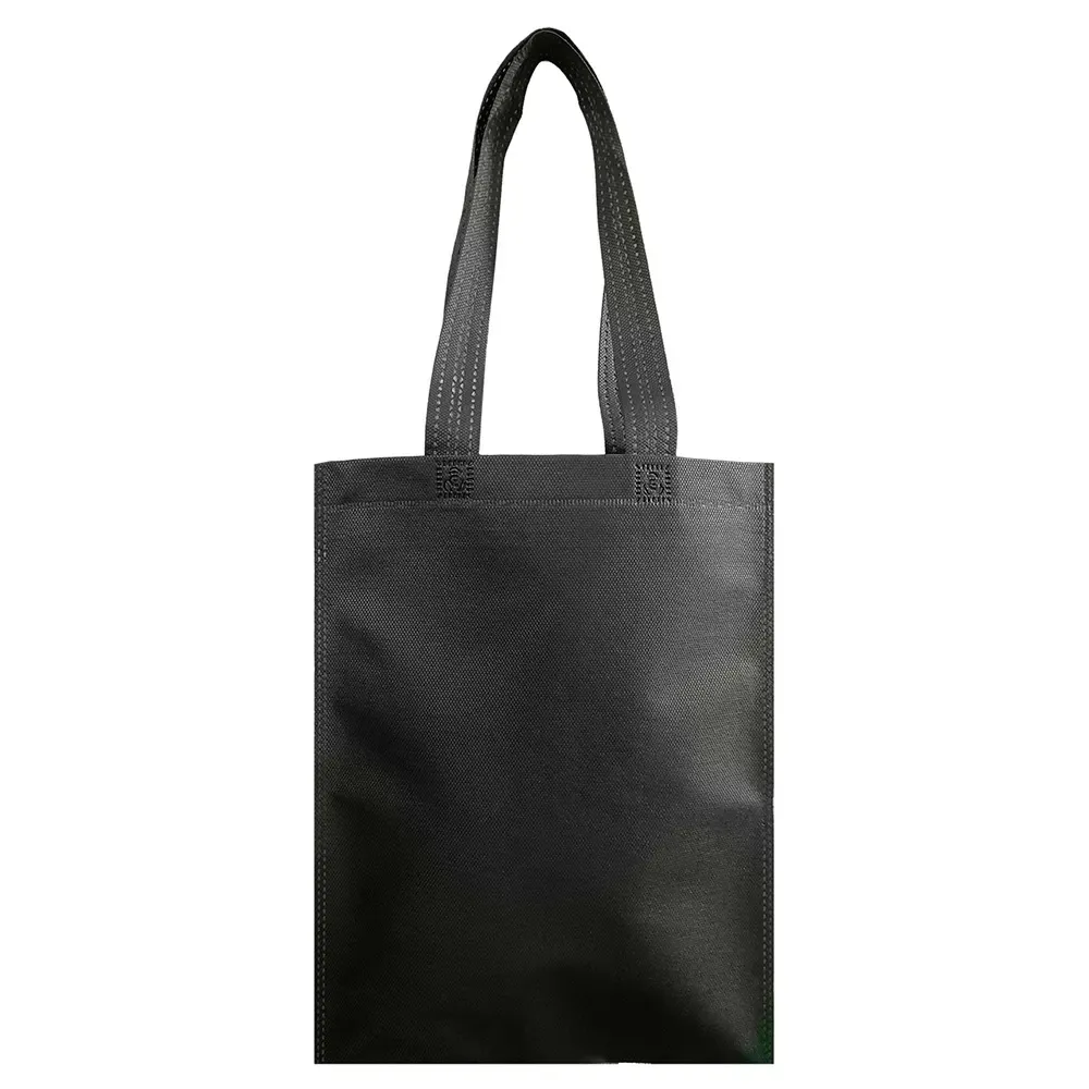 Sacola de TNT biodegradável personalizada, cor preta