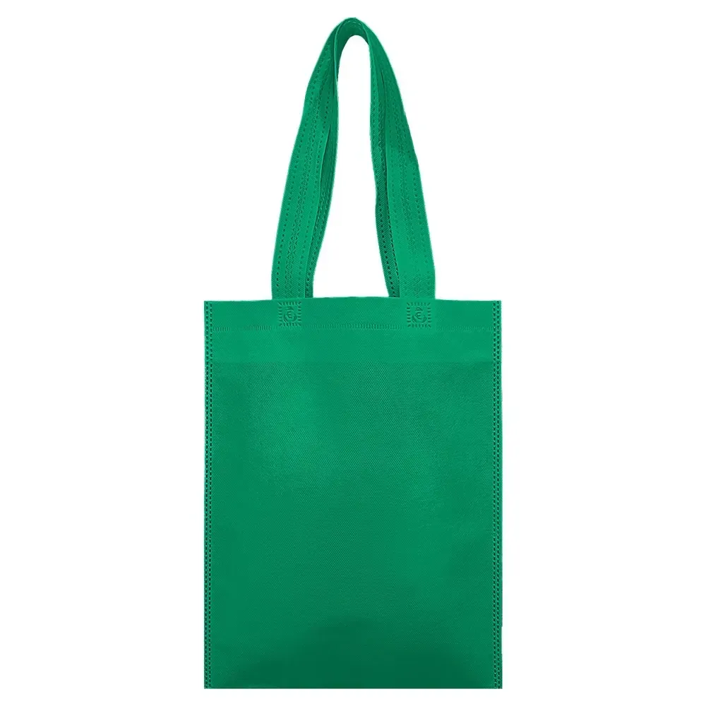 Sacola de TNT biodegradável personalizada, cor verde
