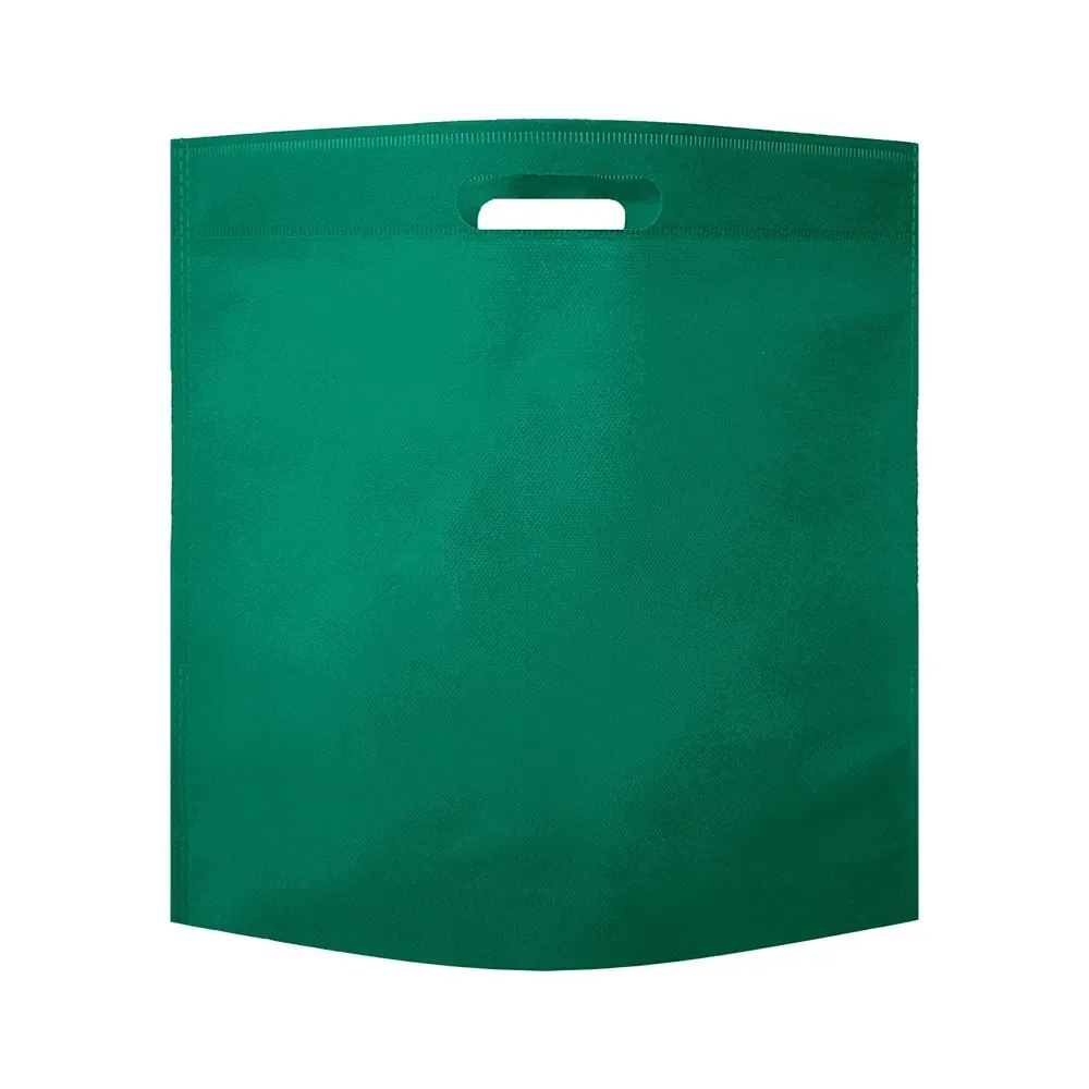 Sacola de TNT personalizada sem alça, cor verde